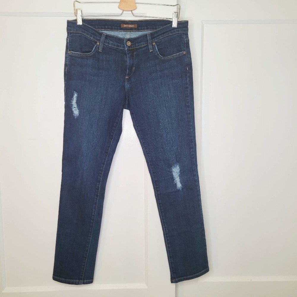 James Jeans Neo Beau Boyfriend Jeans Distresseed - Picture 3 of 5